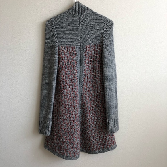 Anthropologie Moth Honeycomb Stitch Cardigan S EUC - Picture 5 of 6